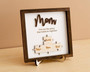 Heartfelt Mom Puzzle Wood Sign - Gift Ideas For Mother's Day Or Birthday