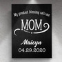 Keepsake Gifts For Mom - My Biggest Blessings Call Me Mom Personalized Canvas For Mother's Day