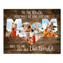 Mommy To The World Photo Collage Canvas - Mother's Day Gift From Daughter, Son, Or Husband