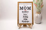 A Present For Mommy - Personalized Wood Sign - My Greatest Blessings Call Me Mom