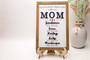 A Present For Mommy - Personalized Wood Sign - My Greatest Blessings Call Me Mom