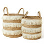 2023 Cotton Rope Laundry Storage Basket