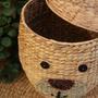 Beautifully Crafted Handcrafted Wicker Bear Basket