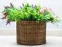 Brown Wicker Plant Pot Basket for Indoor Planting