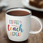 Ceramic Teacher Mugs - 13oz Coffee Gift for Teacher's Day