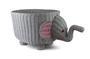 Charming Elephant Woven Bamboo Basket for Kids' Rooms