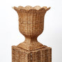 Charming Rattan Wicker Vase Urn for Modern Homes