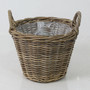 Charming Wicker Basket with Handle for Home Decor