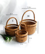 Charming Wicker Wedding Baskets for Flower Girls