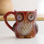 Cute 3D Owl Ceramic Coffee Mug 300ml for Coffee & Tea