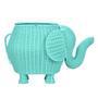 Cute Elephant Wicker Basket for Kid's Rooms and Toy Storage