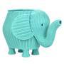 Cute Elephant Wicker Basket for Kid's Rooms and Toy Storage