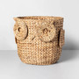 Cute Handwoven Wicker Animal Storage Basket