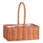 Decorative Rattan Wicker Picnic Basket for Outdoor Use