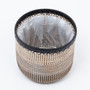 Eco-Friendly Boho Seagrass Plant Pot for Indoors