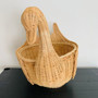 Eco-Friendly Wicker Duck Basket for Kids & Babies