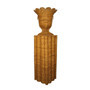 Elegant Rattan Urn Vase for Stylish Home Decor