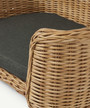 Elegant Woven Rattan Pet Bed for Cats and Dogs