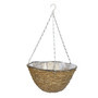 Faux Flower Hanging Basket for Outdoor Decor