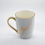 Golden Marble Ceramic Coffee Mug for Men and Women