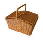 Handcrafted European Style Picnic Basket for Outdoor & Travel