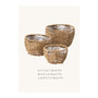 Handcrafted Seagrass Planter Pots Cover for Living Room Decor