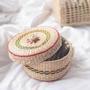 Handcrafted Small Seagrass Basket with Lid