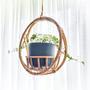 Handmade Bamboo Hanging Basket Planters for Gardens