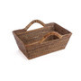 Handmade Durable Rattan Picnic Basket for Tableware