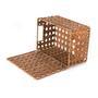 Handmade Rattan Picnic Storage Basket with Lid