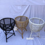 Handmade Rattan Plant Stand with Wicker Design