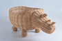 Handmade Rattan Wicker Animal Baskets for Home Storage