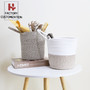 Handmade Wall Hanging Cotton Rope Basket for Home Storage