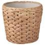 Handmade Water Hyacinth Woven Plant Holder