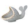 Handmade Whale Wicker Basket Toy Storage