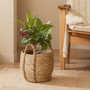 Handmade Woven Seagrass Basket for Indoors