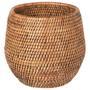 Handwoven Rattan Plant Pot – Eco-Friendly Basket Planter for Greenery