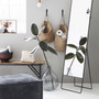 Hanging Seaweed Linen Basket for Living Room Decor