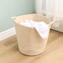 Large Modern Cotton Rope Laundry Basket with Handles