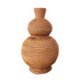 Large Wicker Vases – Rustic Rattan Vase for Dry Flowers