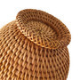 Large Wicker Vases – Rustic Rattan Vase for Dry Flowers