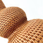 Large Wicker Vases – Rustic Rattan Vase for Dry Flowers