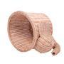 Mini Rattan Elephant Basket for Farmhouse Decor