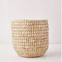 Mini Seagrass Woven Planters and Storage Baskets