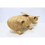 Natural Decorative Animal Shaped Wicker Baskets for Home