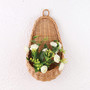 Natural Wicker Hanging Basket for Gifts and Decoration