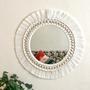 Rattan Framed Decor Mirrors - Stylish Wall Decoration