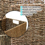 Rectangular Large Seagrass Wicker Storage Baskets