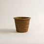 Retro Rattan Plant Pot for Home Decoration