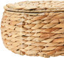 Round Wicker Baskets With Lid for Home Organization | Perfect for Farmhouse Decor